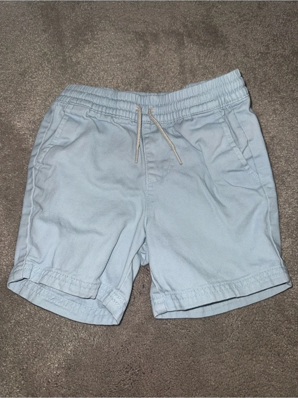 Old Navy Light Blue Kids Elastic Waist Drawstring Shorts